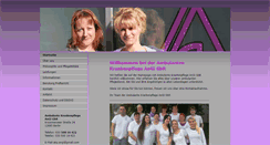 Desktop Screenshot of krankenpflege-angi.de